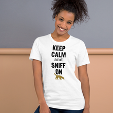 Load image into Gallery viewer, Keep Calm & Sniff On Nose & Scent Work T-Shirts - Light