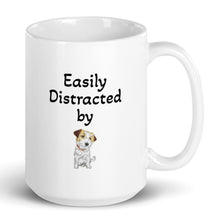 Load image into Gallery viewer, Easily Distracted by Russell Terriers Mug