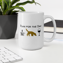 Load image into Gallery viewer, Plan for the Day - Nose Work & Scent Work Mug