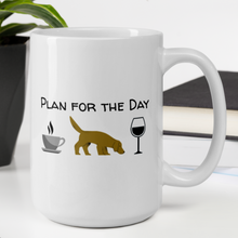 Load image into Gallery viewer, Plan for the Day - Nose Work & Scent Work Mug