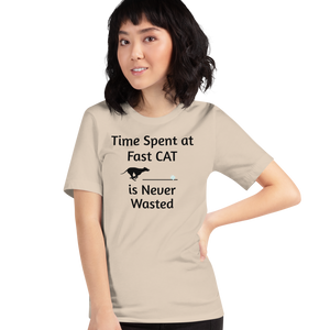 Time Spent at Fast CAT T-Shirts - Light