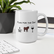 Load image into Gallery viewer, Plan for the Day - Cattle Herding Mugs
