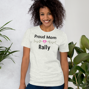 Proud Rally Mom T-Shirts - Light