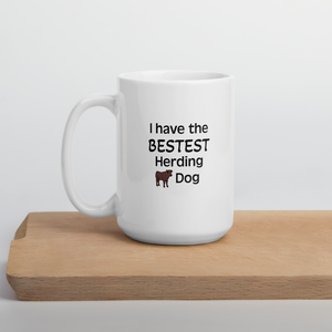 Bestest Cattle Herding Dog Mugs