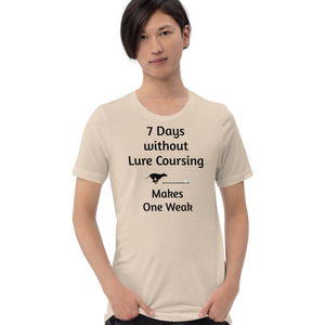 7 Days Without Lure Coursing T-Shirts - Light