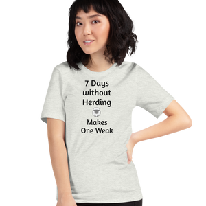 7 Days Without Sheep Herding T-Shirts - Light