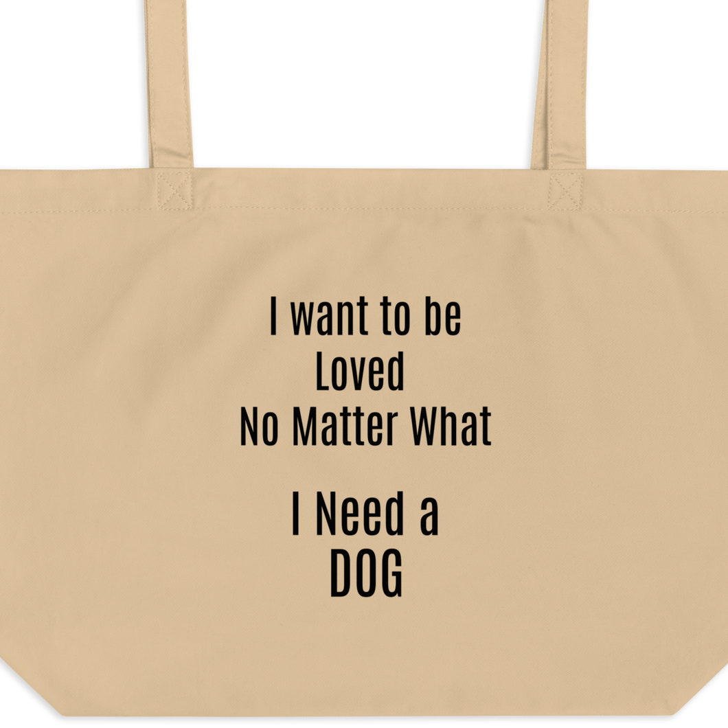 Loved No Matter What X-Large Tote/Shopping Bags