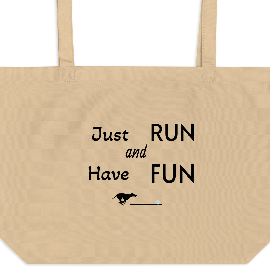 Just Run Lure Coursing X-Large Tote/ Shopping Bag