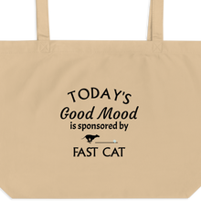Load image into Gallery viewer, Good Mood by Fast CAT X-Large Tote/ Shopping Bags
