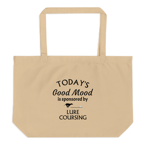 Good Mood by Lure Coursing X-Large Tote/ Shopping Bags