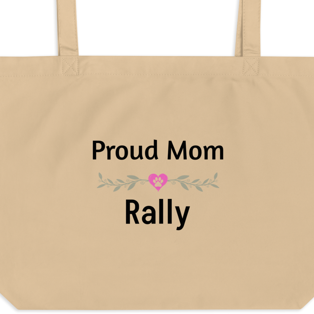 Proud Rally Mom X-Large Tote/ Shopping Bags