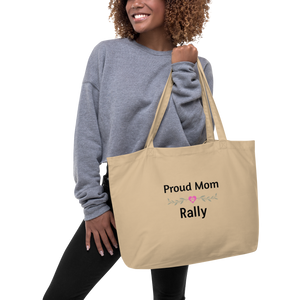 Proud Rally Mom X-Large Tote/ Shopping Bags