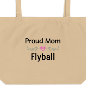 Proud Flyball Mom X-Large Tote/ Shopping Bags