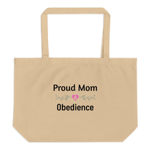 Load image into Gallery viewer, Proud Obedience Mom X-Large Tote/ Shopping Bags
