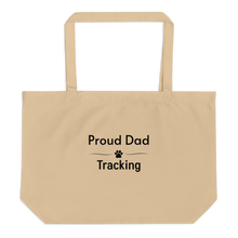 Load image into Gallery viewer, Proud Tracking Dad X-Large Tote/ Shopping Bags

