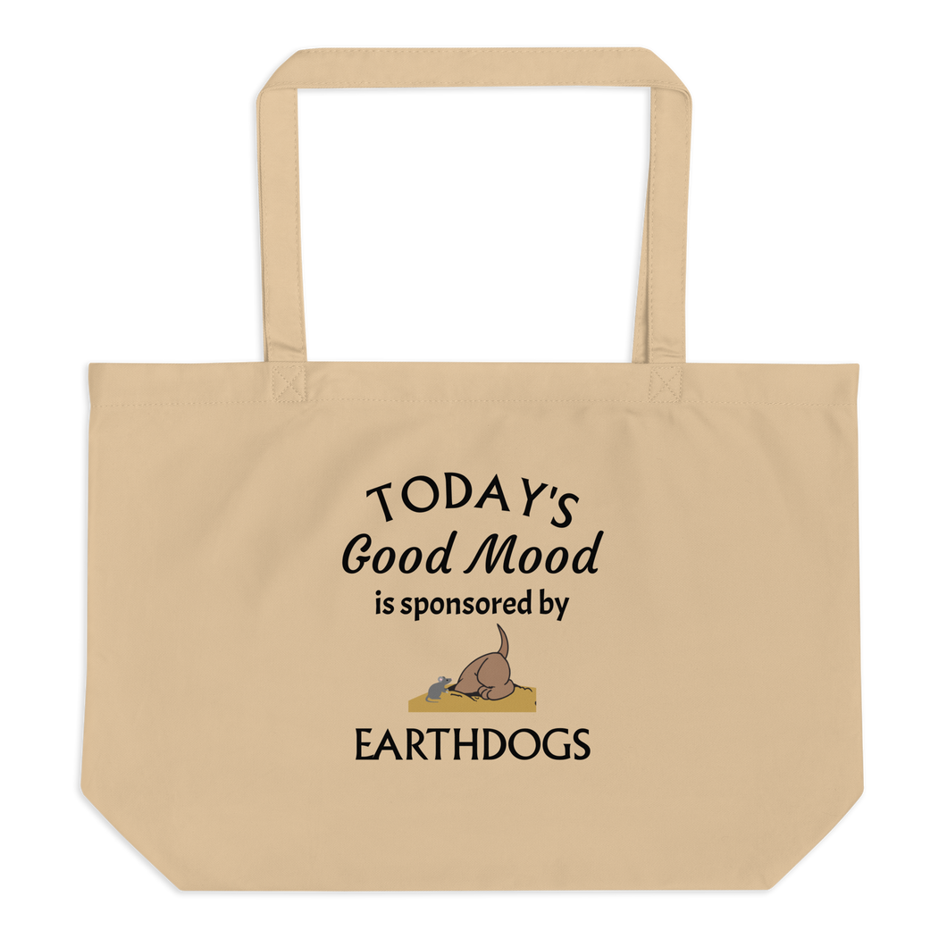 Today's Good Mood Sponsored by Earthdog X-Large Tote/ Shopping Bags