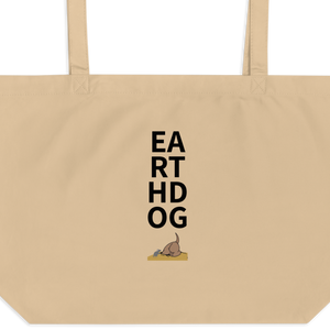 Stacked Earthdog X-Large Tote/ Shopping Bags