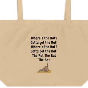 Where's the Rat? X-Large Tote/ Shopping Bags