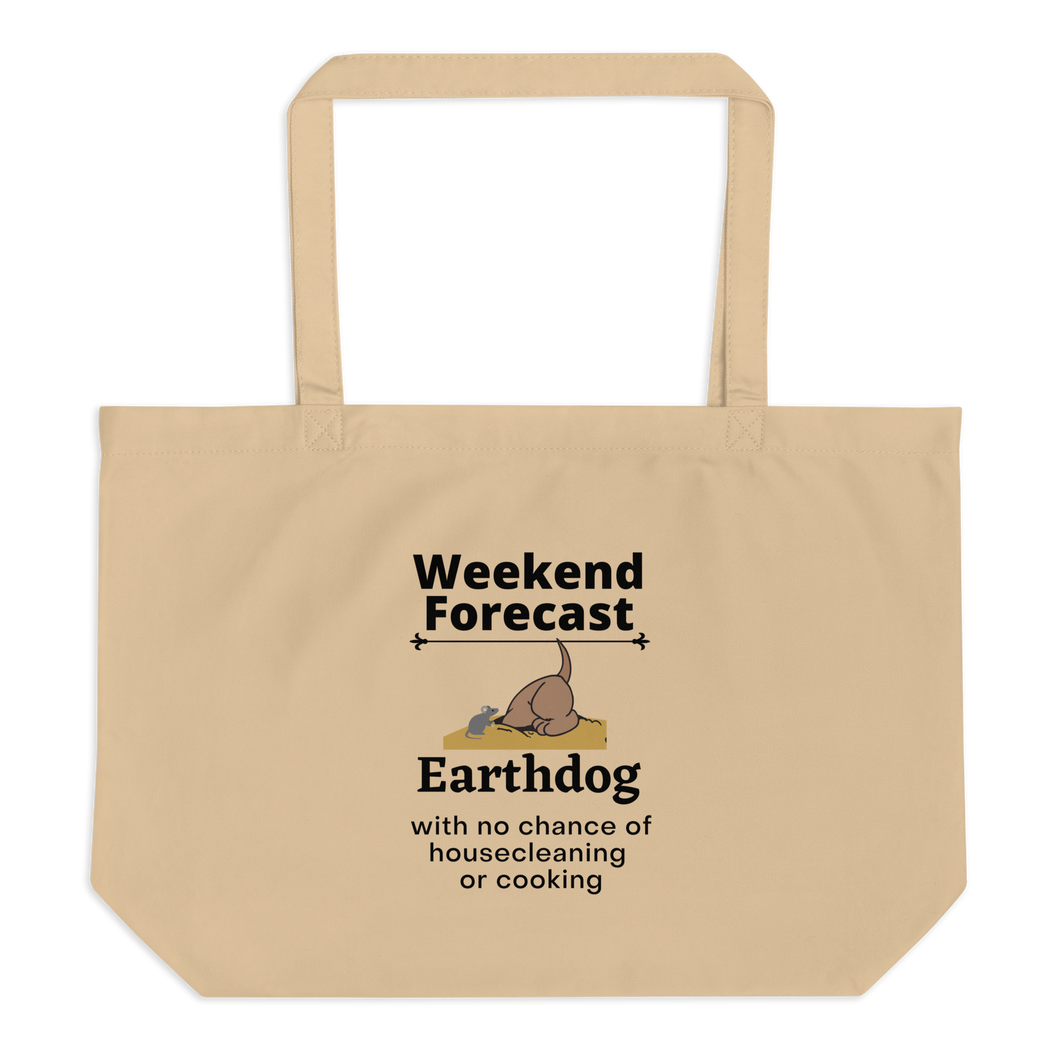 Earthdog Weekend Forecast X-Large Tote/ Shopping Bags