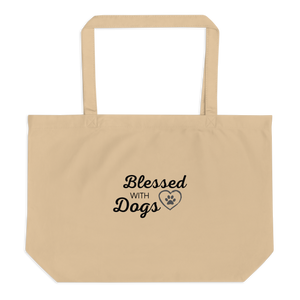 Blessed with Dogs X-Large Tote/ Shopping Bags