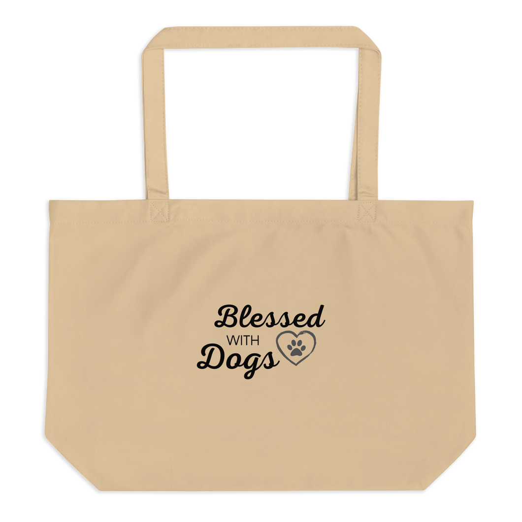 Blessed with Dogs X-Large Tote/ Shopping Bags