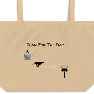 Lure Coursing Plan for the Day X-Large Tote/ Shopping Bags