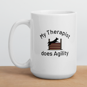 My Therapist Does Agility Mugs