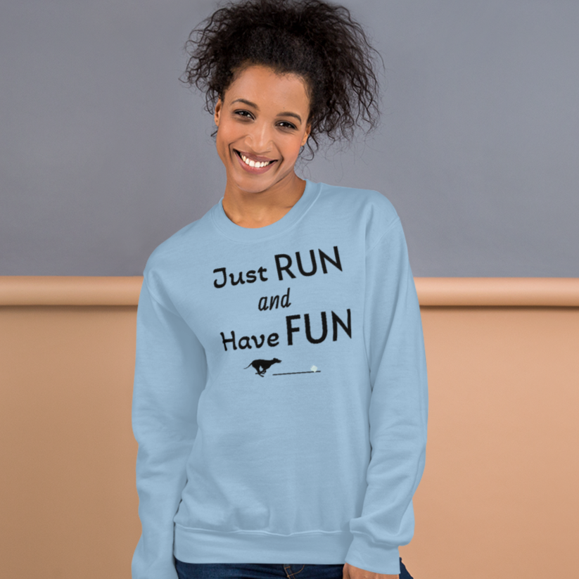 Just Run Lure Coursing Sweatshirts - Light