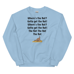 Where's the Rat? Sweatshirts - Light