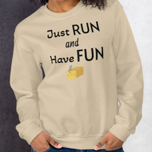 Load image into Gallery viewer, Just Run Barn Hunt Sweatshirts - Light
