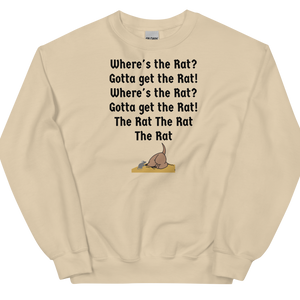 Where's the Rat? Sweatshirts - Light