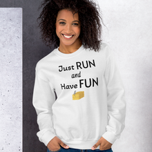 Load image into Gallery viewer, Just Run Barn Hunt Sweatshirts - Light
