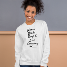 Load image into Gallery viewer, Mama Needs Dogs &amp; Lure Coursing Sweatshirts - Light
