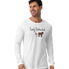 Load image into Gallery viewer, ESTELLA - Easily Distracted by Cattle Herding Long Sleeve Shirt
