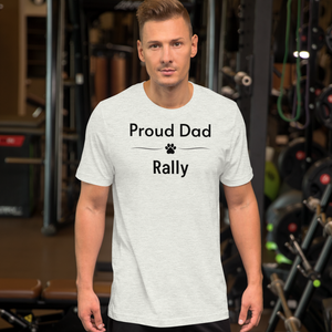 Proud Rally Dad T-Shirts - Light