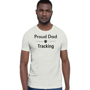 Proud Tracking Dad T-Shirts - Light