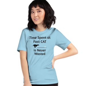 Time Spent at Fast CAT T-Shirts - Light