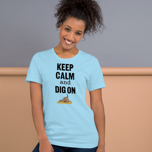 Keep Calm & Dig On T-Shirts - Light