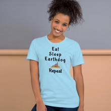 Load image into Gallery viewer, Eat, Sleep, Earthdog, Repeat T-Shirts - Light
