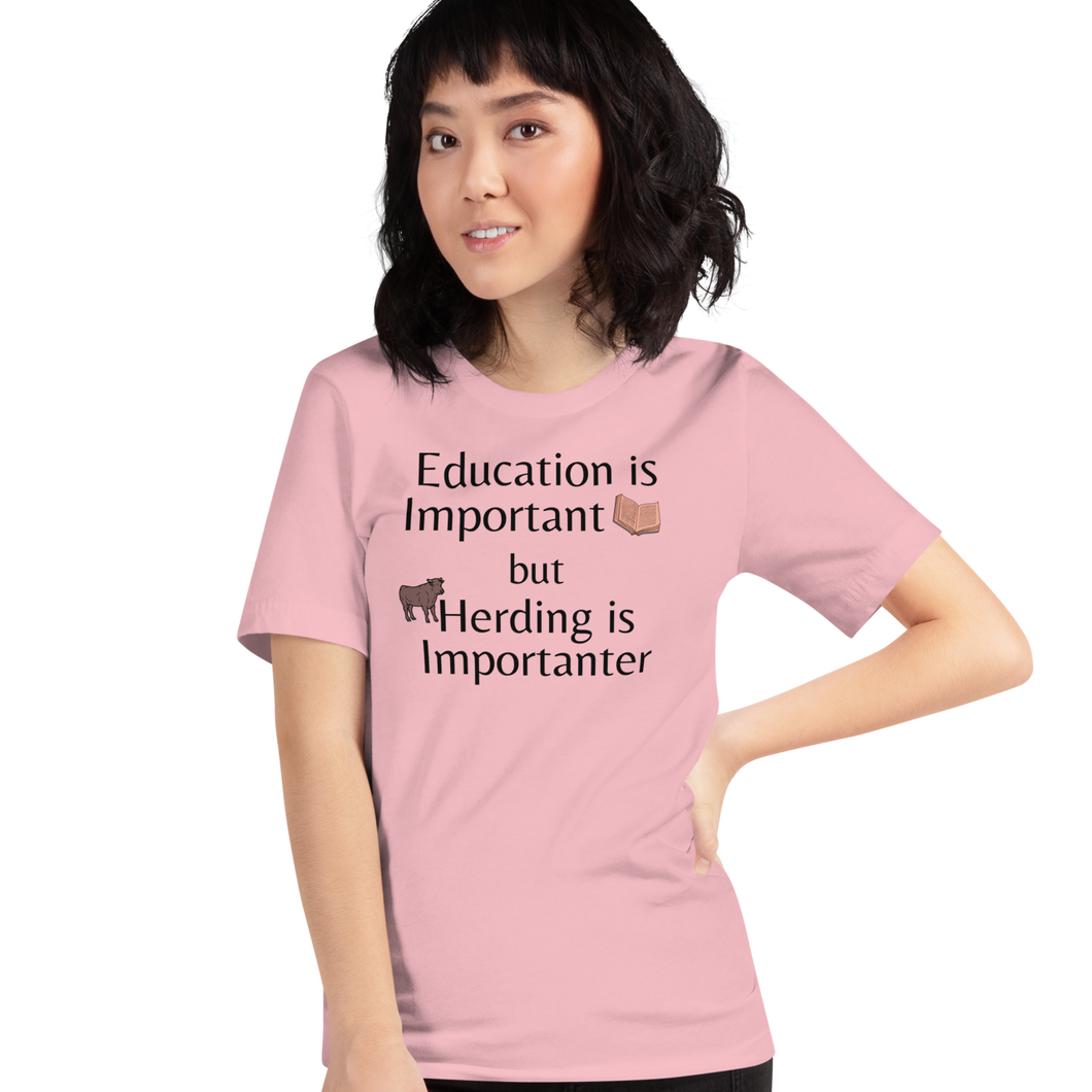 Cattle Herding is Importanter T-Shirts - Light