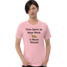 Load image into Gallery viewer, Time Spent at Nose Work T-Shirts - Light
