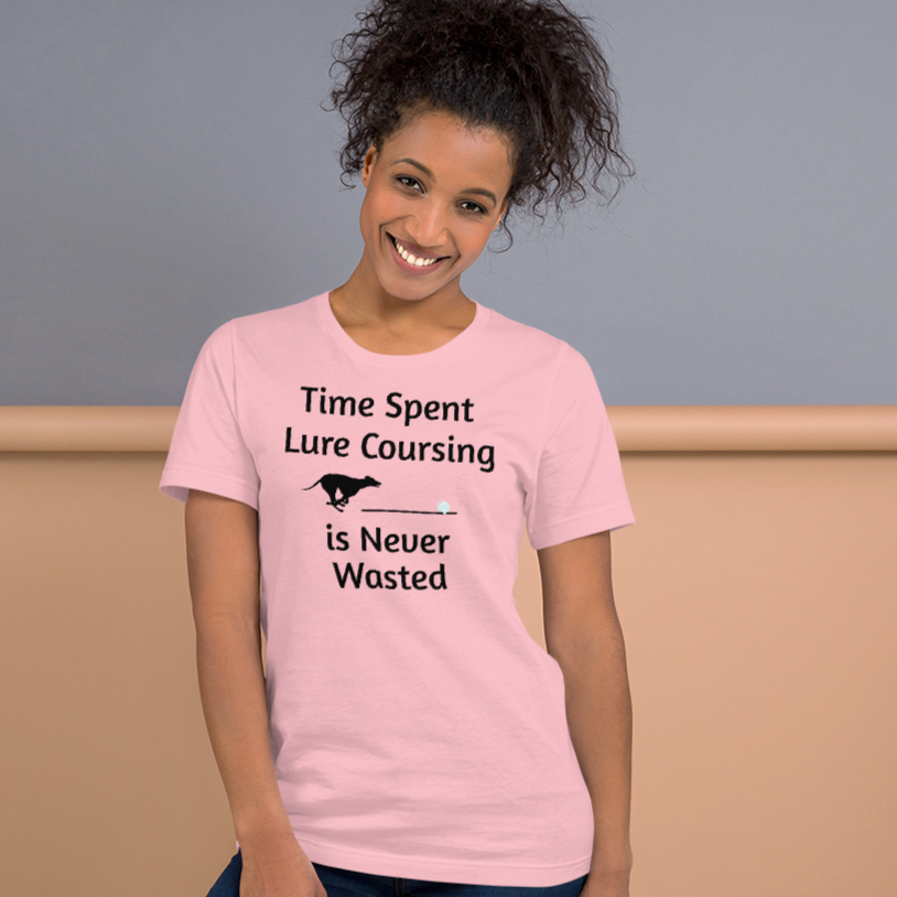 Time Spent Lure Coursing T-Shirts - Light