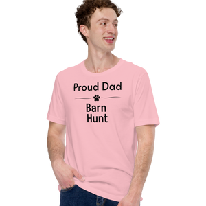 Proud Barn Hunt Dad T-Shirts - Light