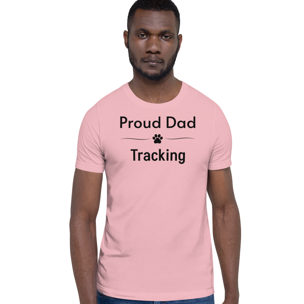 Proud Tracking Dad T-Shirts - Light