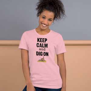 Keep Calm & Dig On T-Shirts - Light