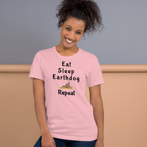 Eat, Sleep, Earthdog, Repeat T-Shirts - Light