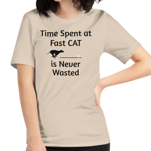 Time Spent at Fast CAT T-Shirts - Light