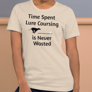 Time Spent Lure Coursing T-Shirts - Light