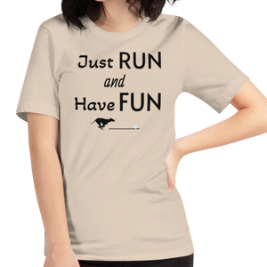 Just Run & Have Fun Fast CAT T-Shirts - Light