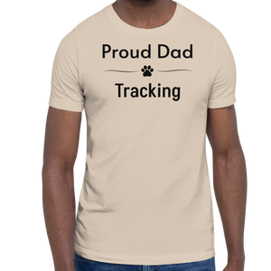 Proud Tracking Dad T-Shirts - Light